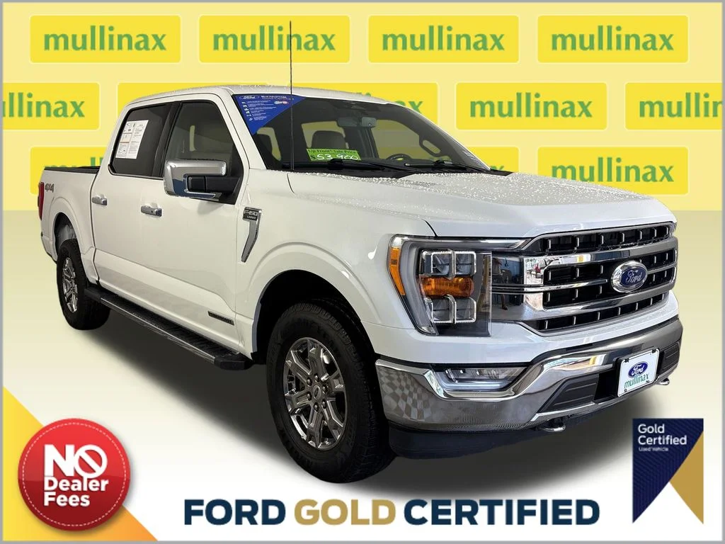 Certified Used 2023 White Ford Lariat image 1