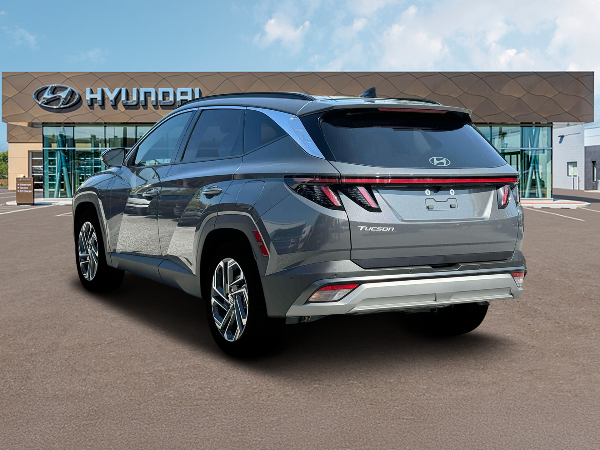 New 2025 Gray Hyundai Limited FWD image 5