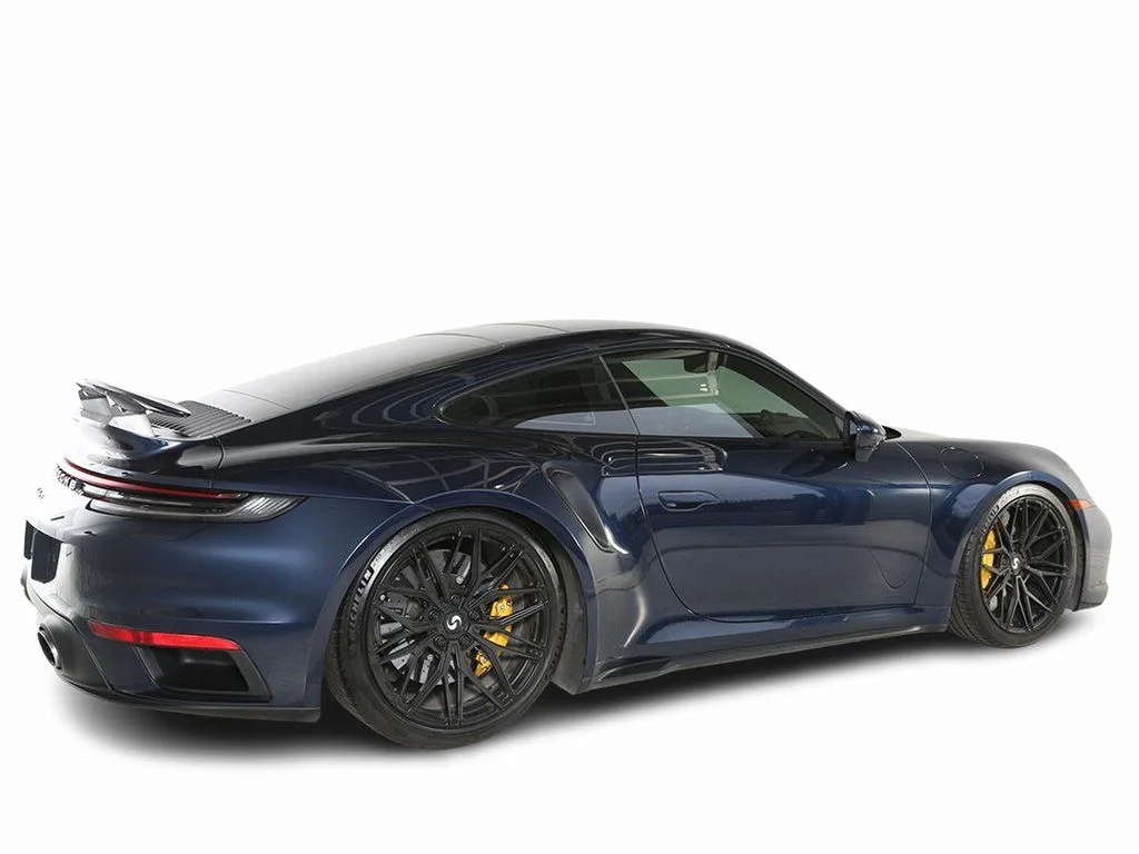 Used 2022 Blue Porsche Turbo S image 8
