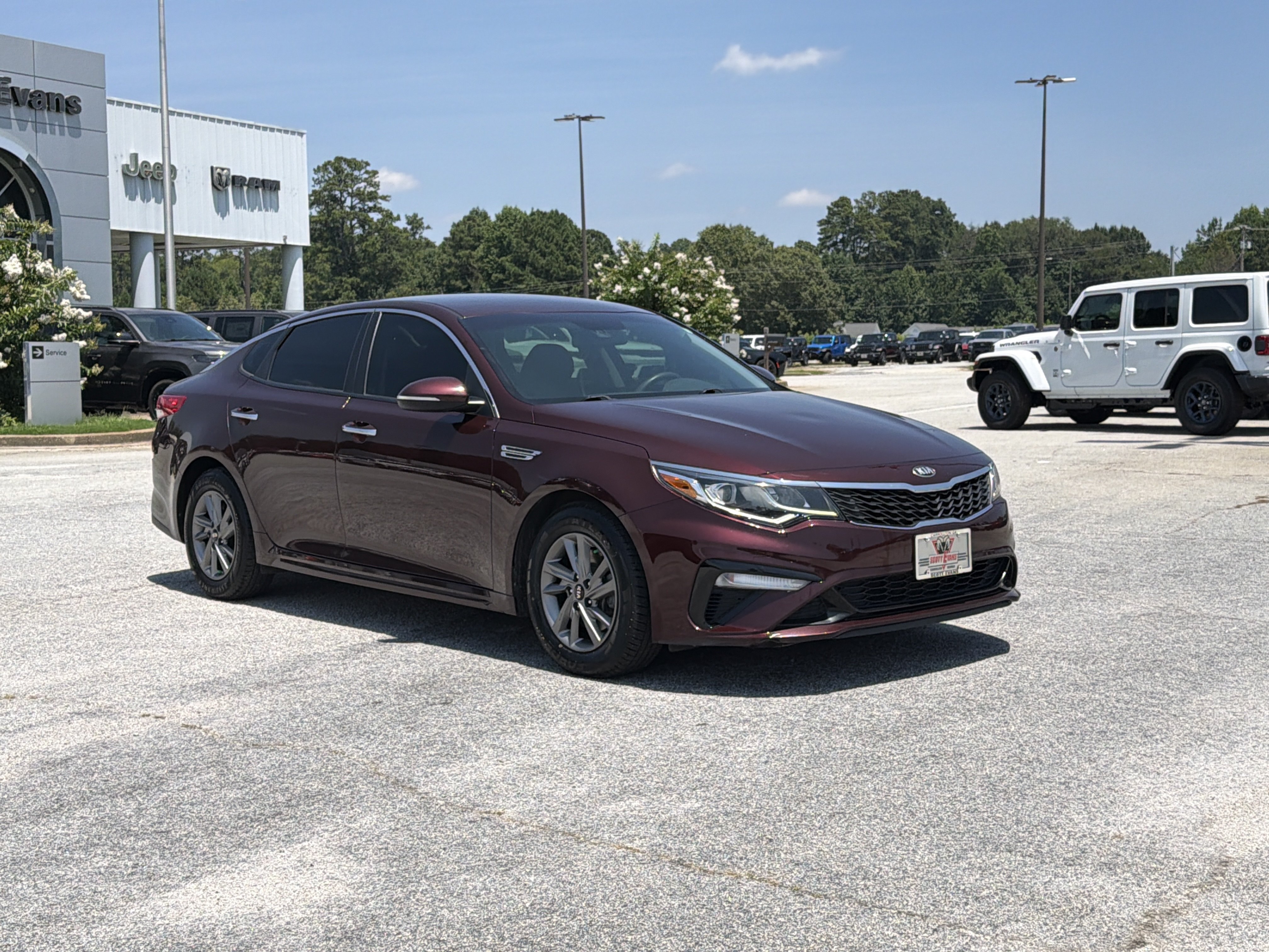 Used 2020 Kia Optima LX with VIN 5XXGT4L30LG428284 for sale in Carrollton, GA
