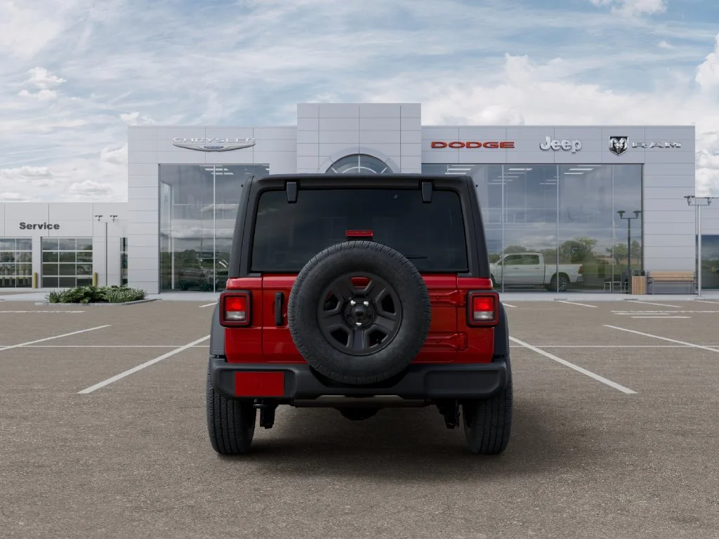 New 2026 Firecracker Red Clear-Coat Exterior Paint Jeep Sport image 7