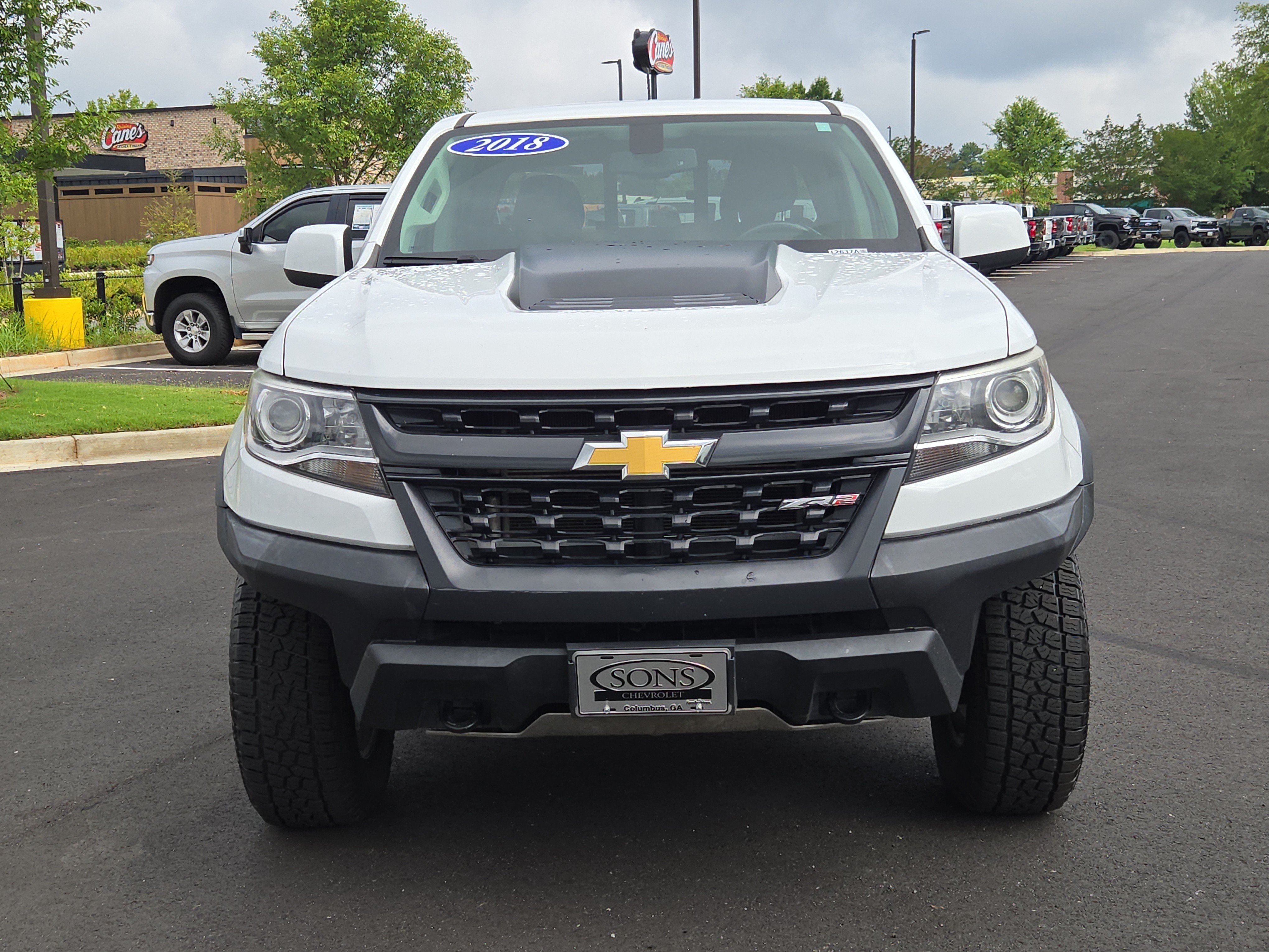 Used 2018 SUMMIT WHITE Chevrolet 4WD ZR2 image 4