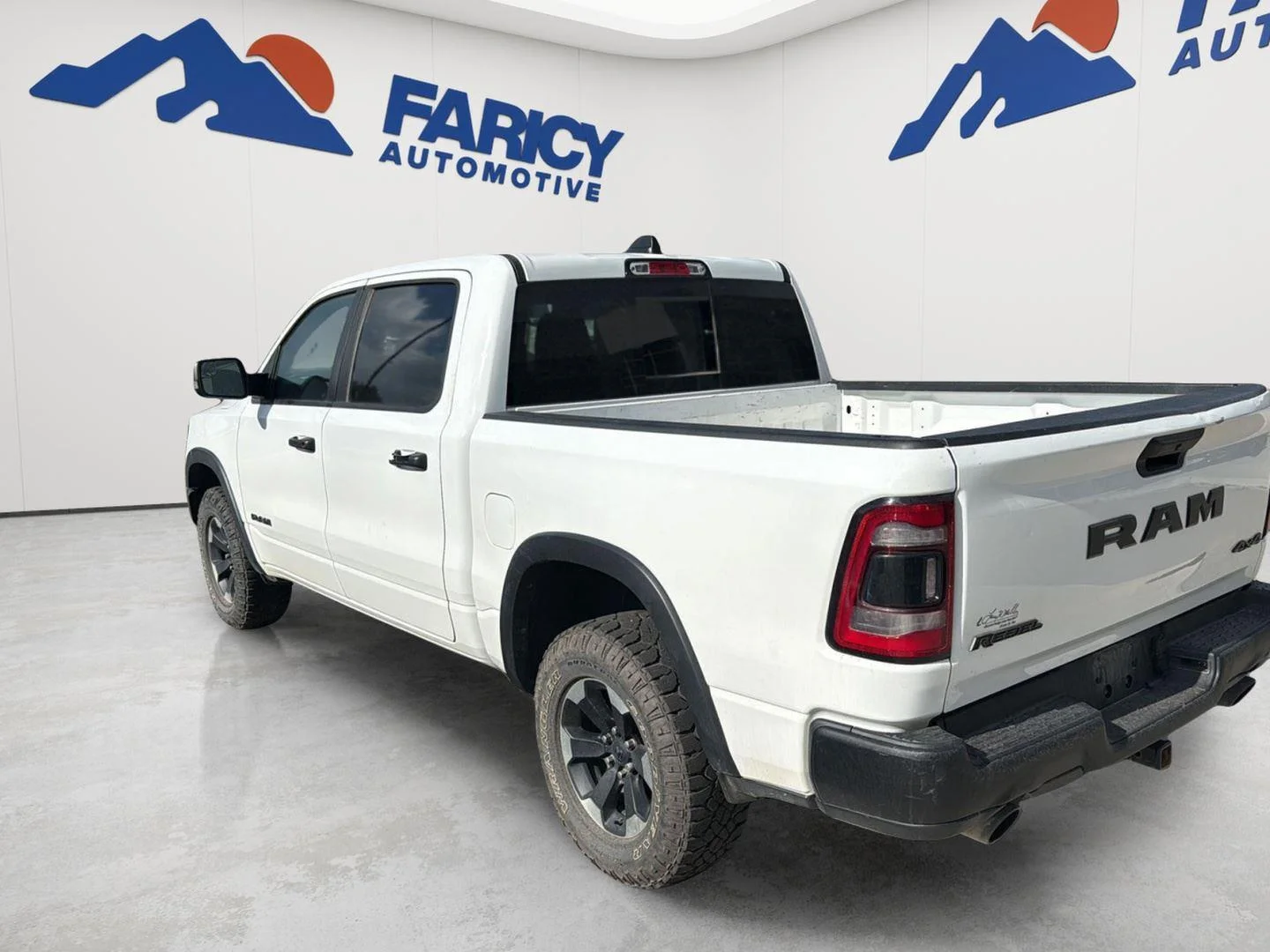 Used 2022 Bright White Clearcoat Ram Rebel image 4