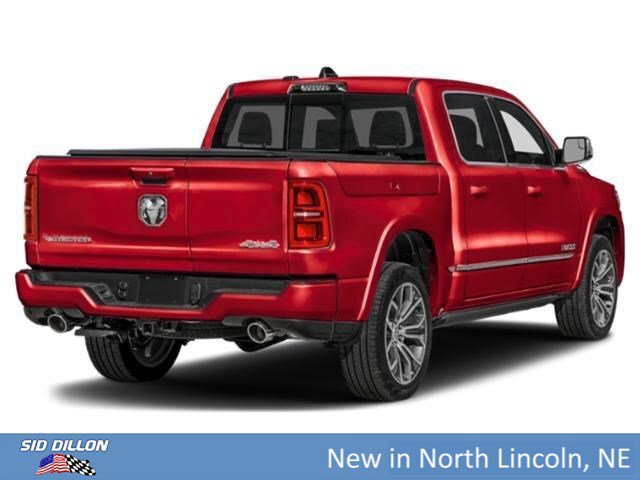 New 2027 Molten Red Pearl-Coat Exterior Paint RAM Tungsten image 2