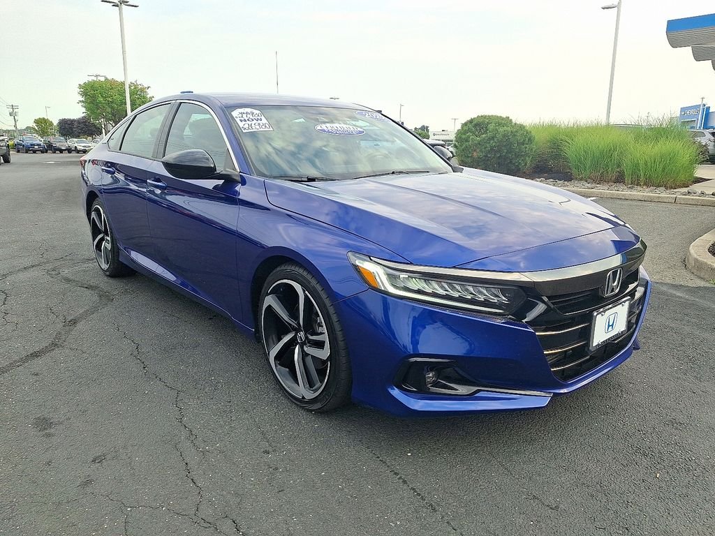 Certified Used 2022 Still Night Pearl Honda 1.5T SPORT image 3