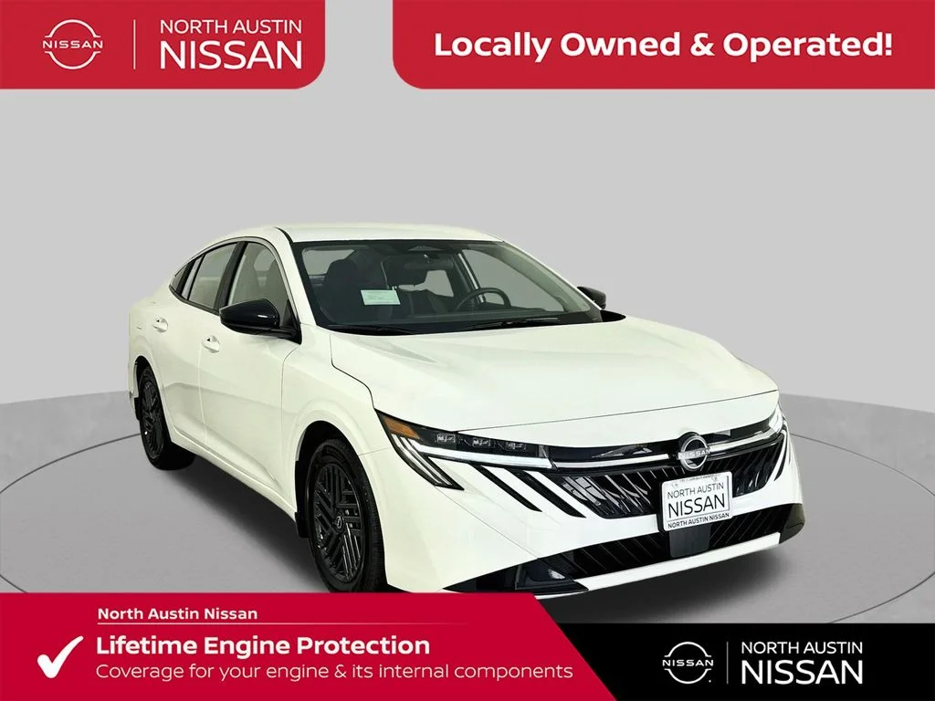 New 2026 White Nissan SV image 1