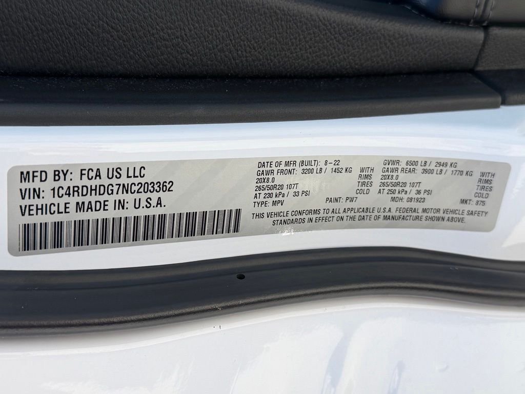 Certified Used 2022 White Dodge GT Plus image 35