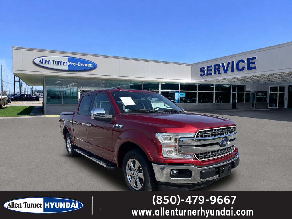 Used 2018 Ruby Red Metallic Ford Lariat image 1