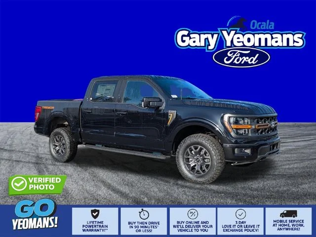 New 2026 Agate Black Metallic Ford Tremor® image 1