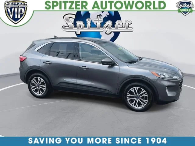 Certified Used 2021 Carbonized Gray Metallic Ford SEL image 2