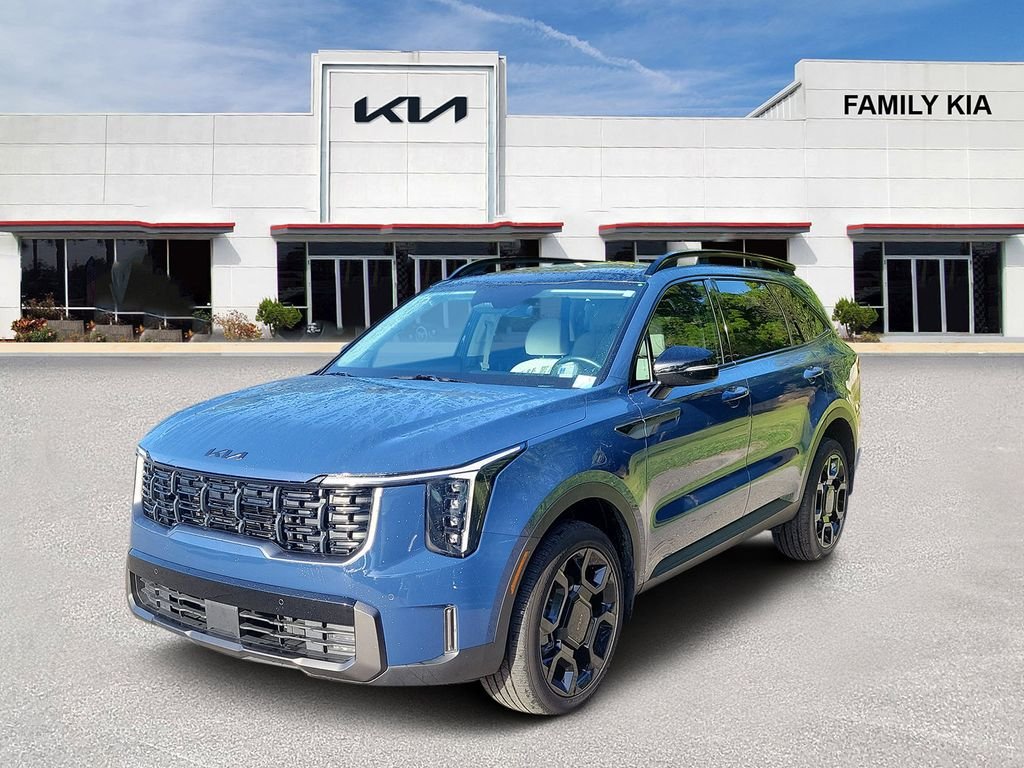 Certified Used 2025 Midnight Lake Blue Kia X-Line EX image 3