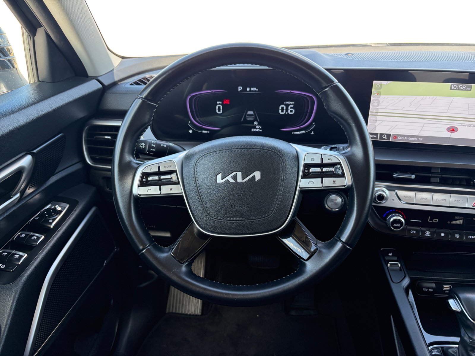 Used 2025 Ebony Black Kia S image 13