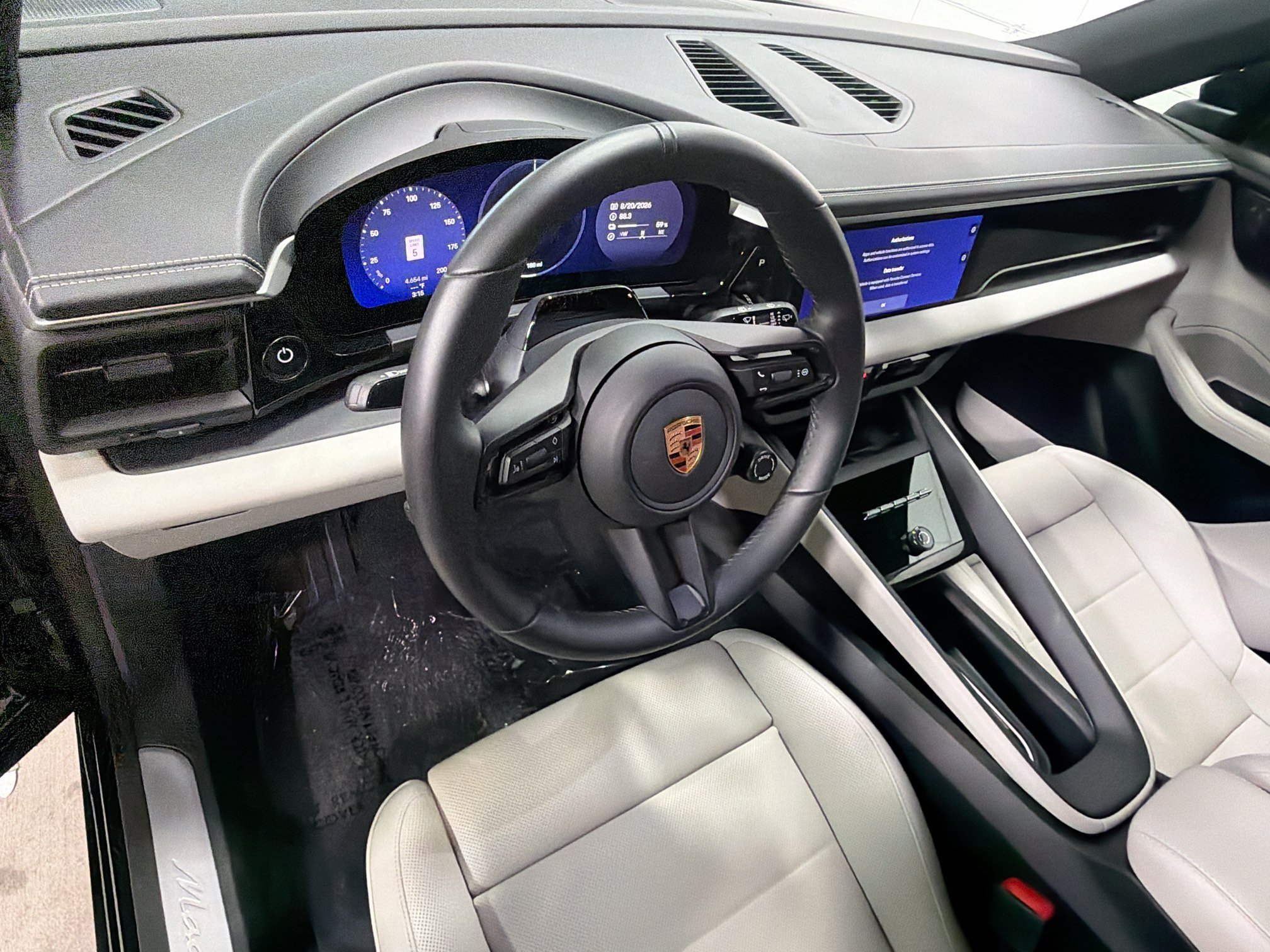 Certified Used 2026 Jet Black Metallic Porsche Electric image 4