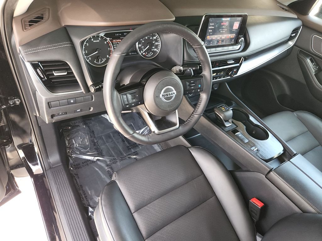 Certified Used 2021 Black Nissan SV image 9