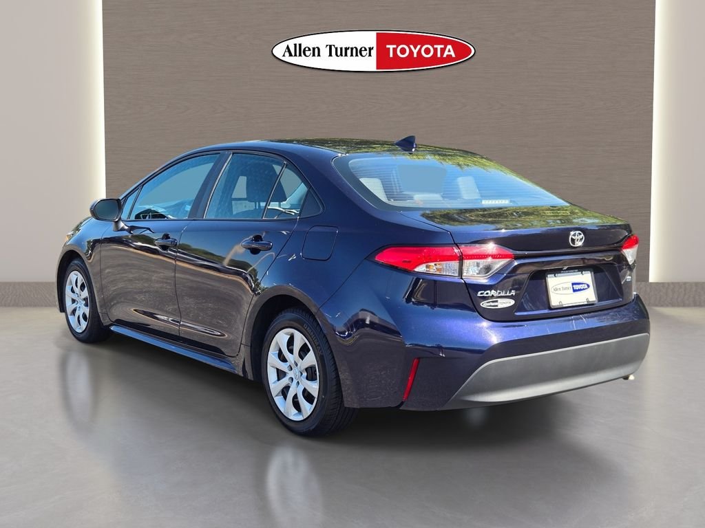 Used 2025 Blue Toyota LE image 8