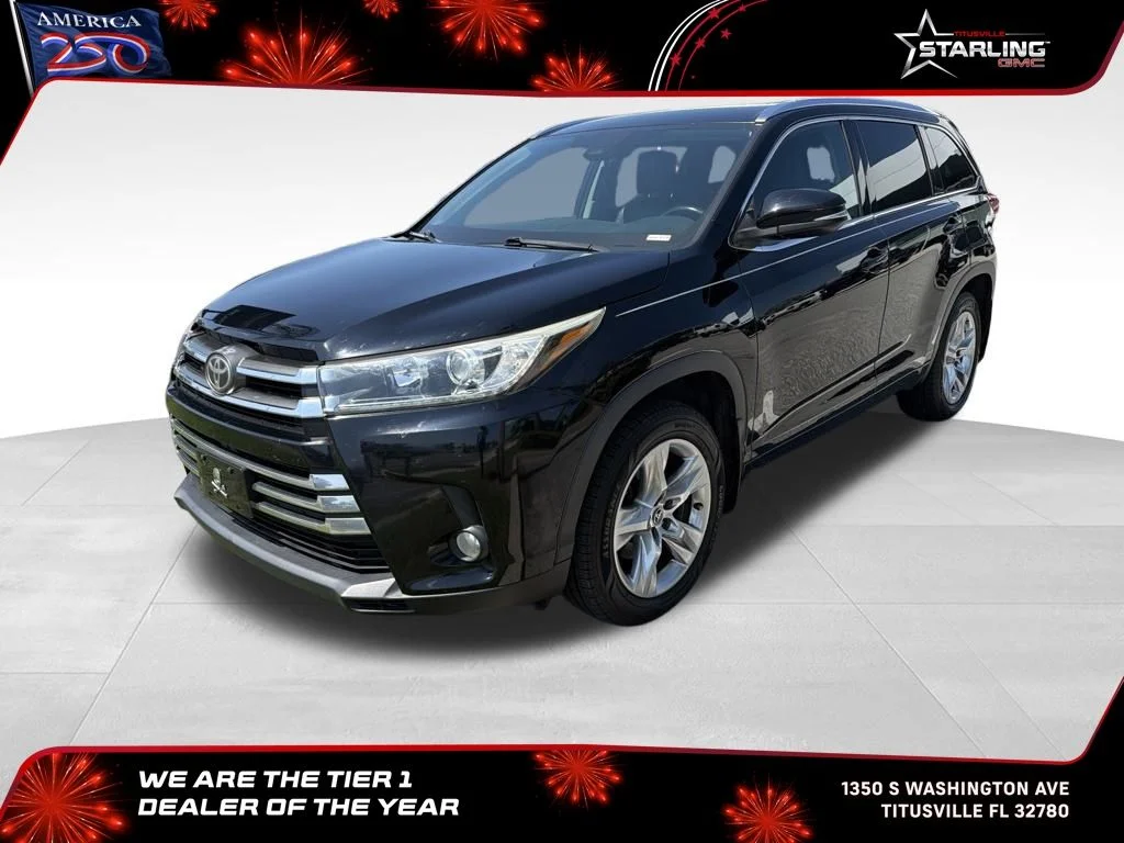Used 2017 Blue Toyota Limited image 1
