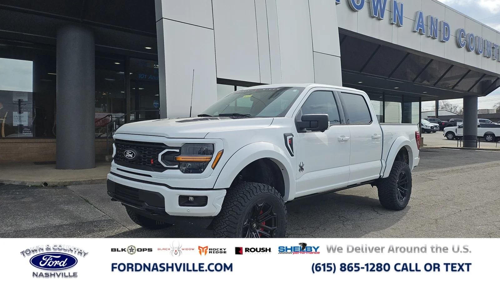 New 2026 Oxford White Ford Black Widow 4WD image 2