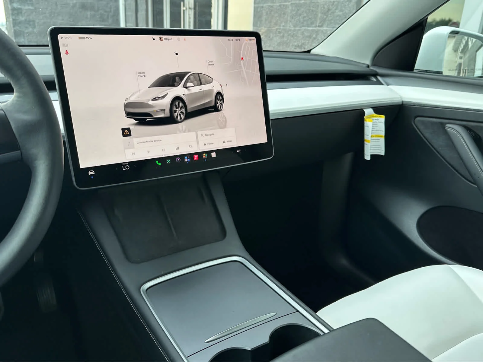 Used 2024 Pearl White Multi-Coat Tesla Long Range image 14