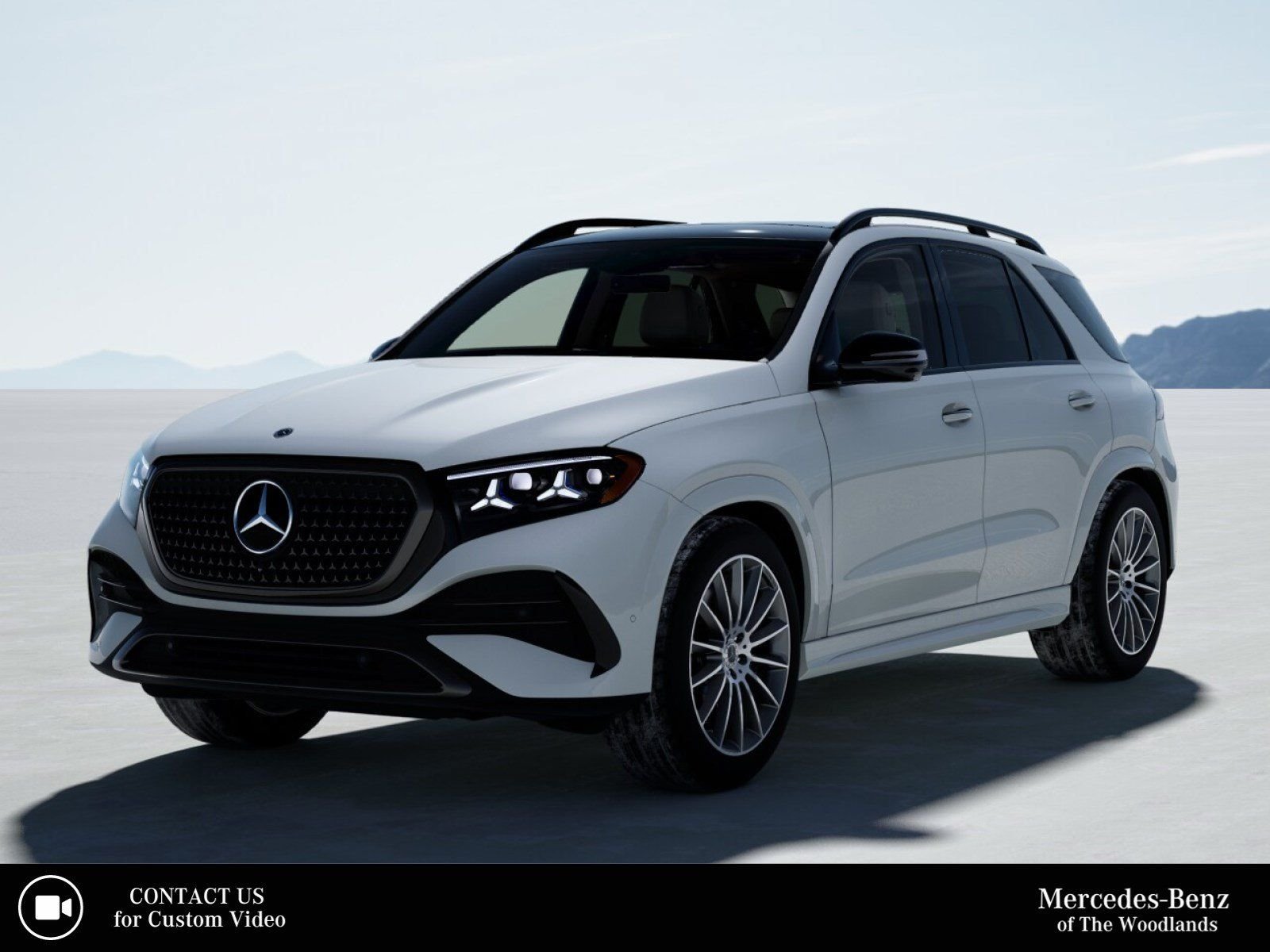 New 2027 MANUFAKTUR Moonlight White Metallic Mercedes-Benz GLE 450 image 1