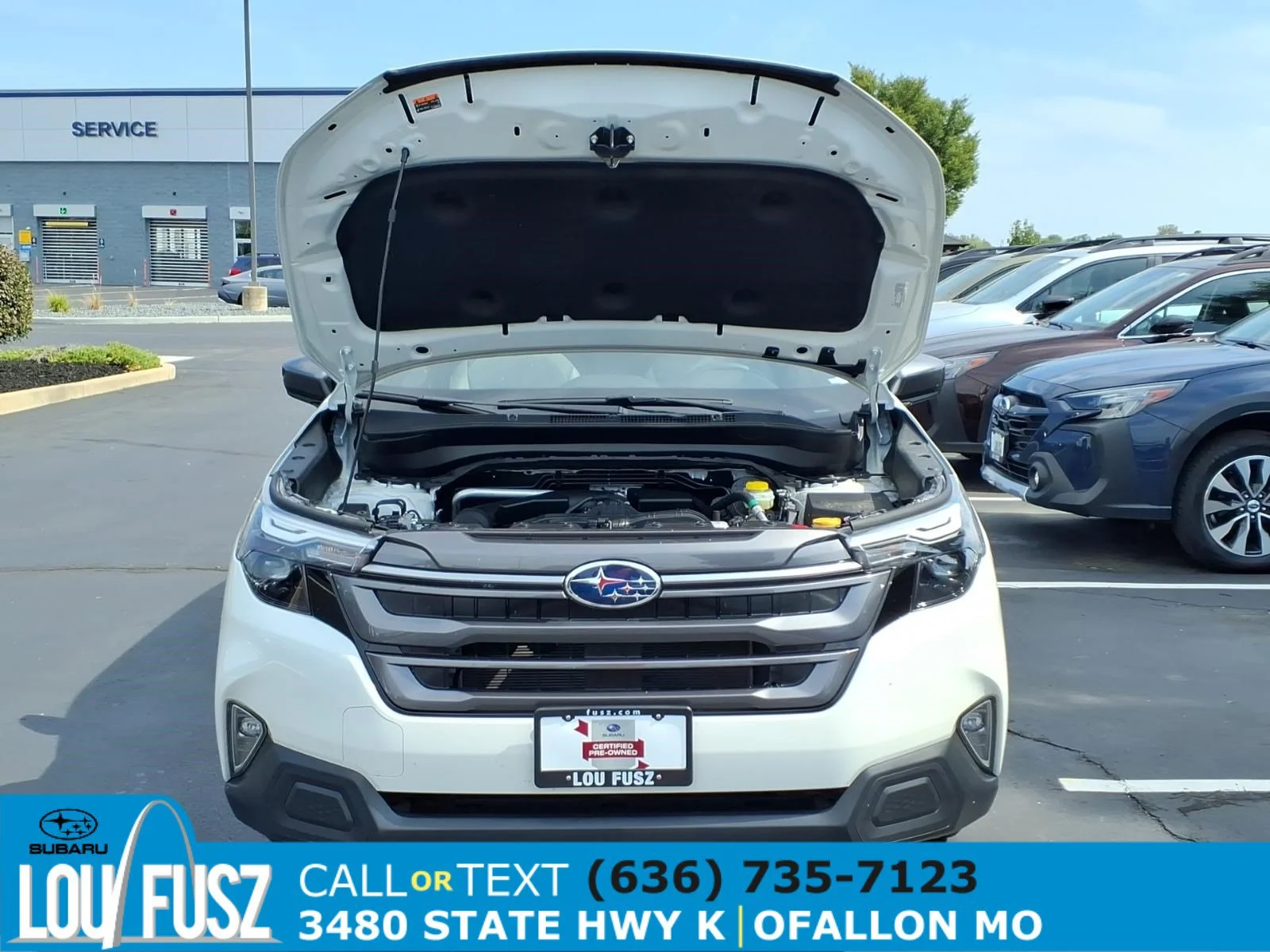 Used 2026 Crystal White Pearl Subaru Premium image 32