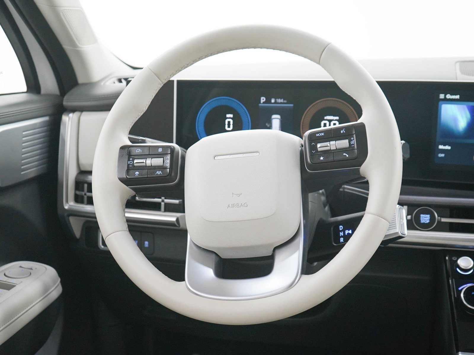 Used 2024 Serenity White Hyundai SEL AWD image 19