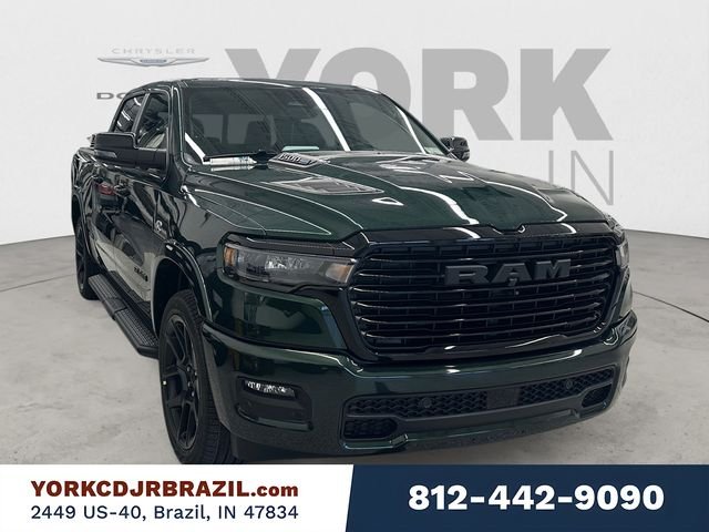 New 2026 Serrano-Green Metallic Exterior Paint RAM Laramie image 7