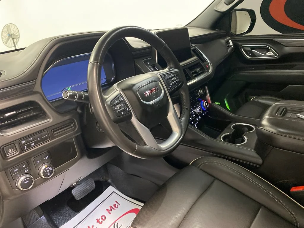 Used 2022 WHITE FROST TRICOAT GMC SLT image 14