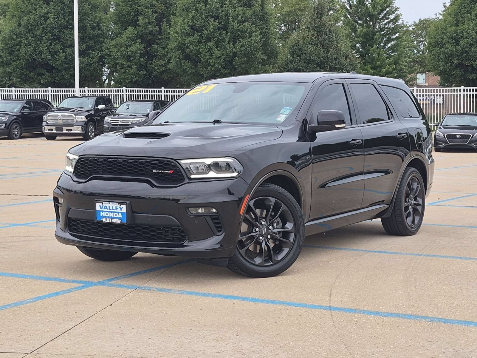 Used 2021 DB Black Clearcoat Dodge R/T AWD image 2