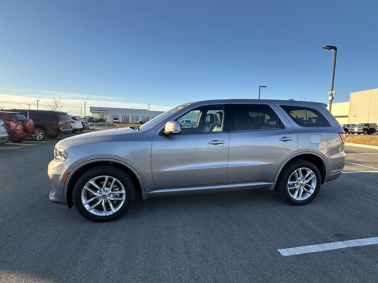 Used 2021 Dodge Durango GT Plus with VIN 1C4RDJDG1MC556363 for sale in Kansas City