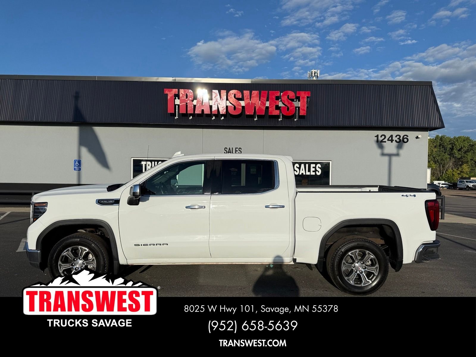 Used 2026 GMC Sierra 1500 SLT with VIN 1GTUUDED9TZ187215 for sale in Minneapolis, Minnesota