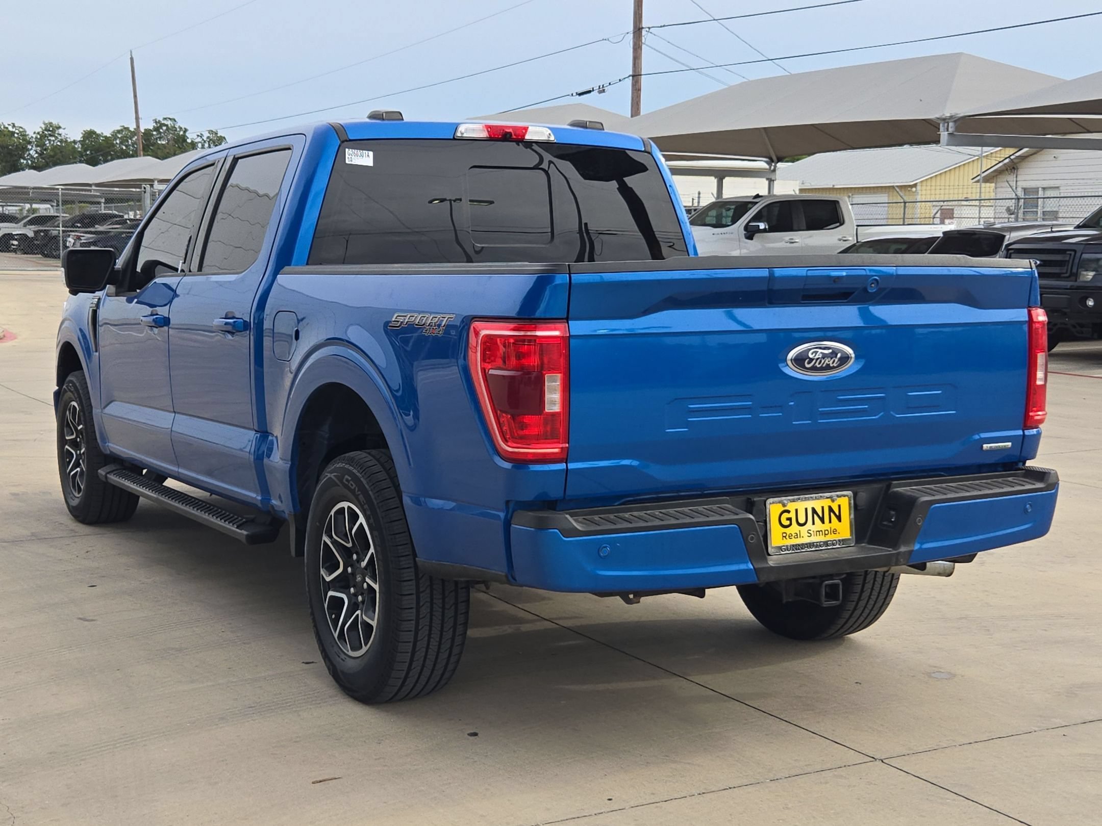 Used 2021 Blue Ford ECOBOOST image 5