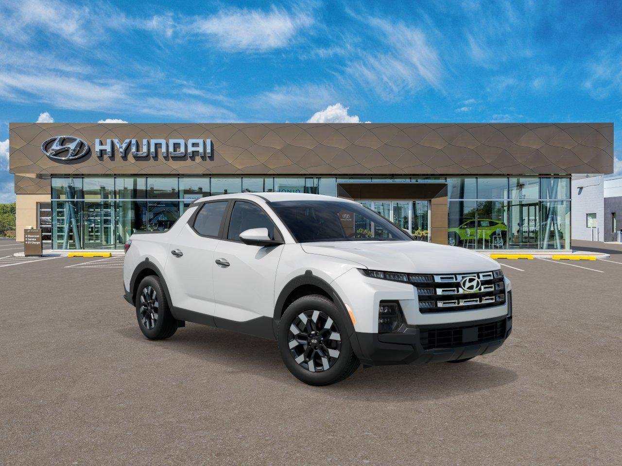New 2027 Atlas White Hyundai SE AWD image 2