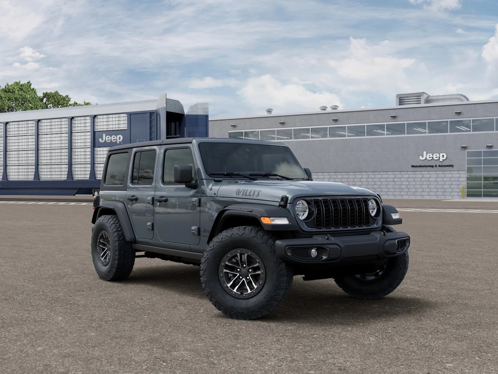 New 2026 Anvil Clear-Coat Exterior Paint Jeep Willys image 3