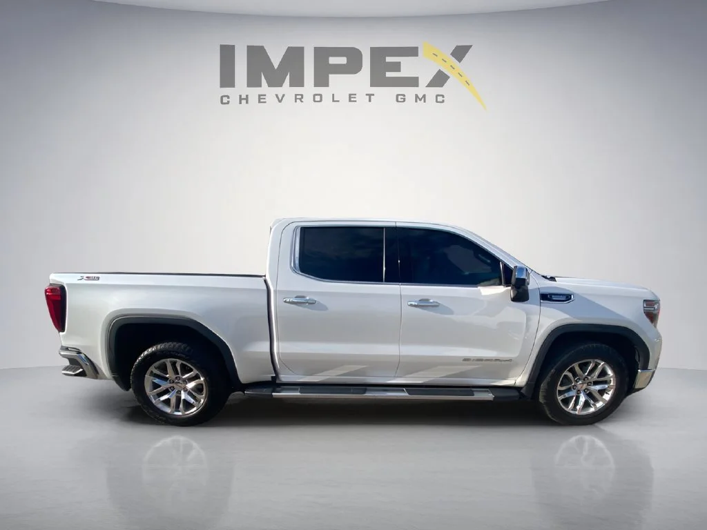Used 2020 WHITE FROST TRICOAT GMC SLT image 6