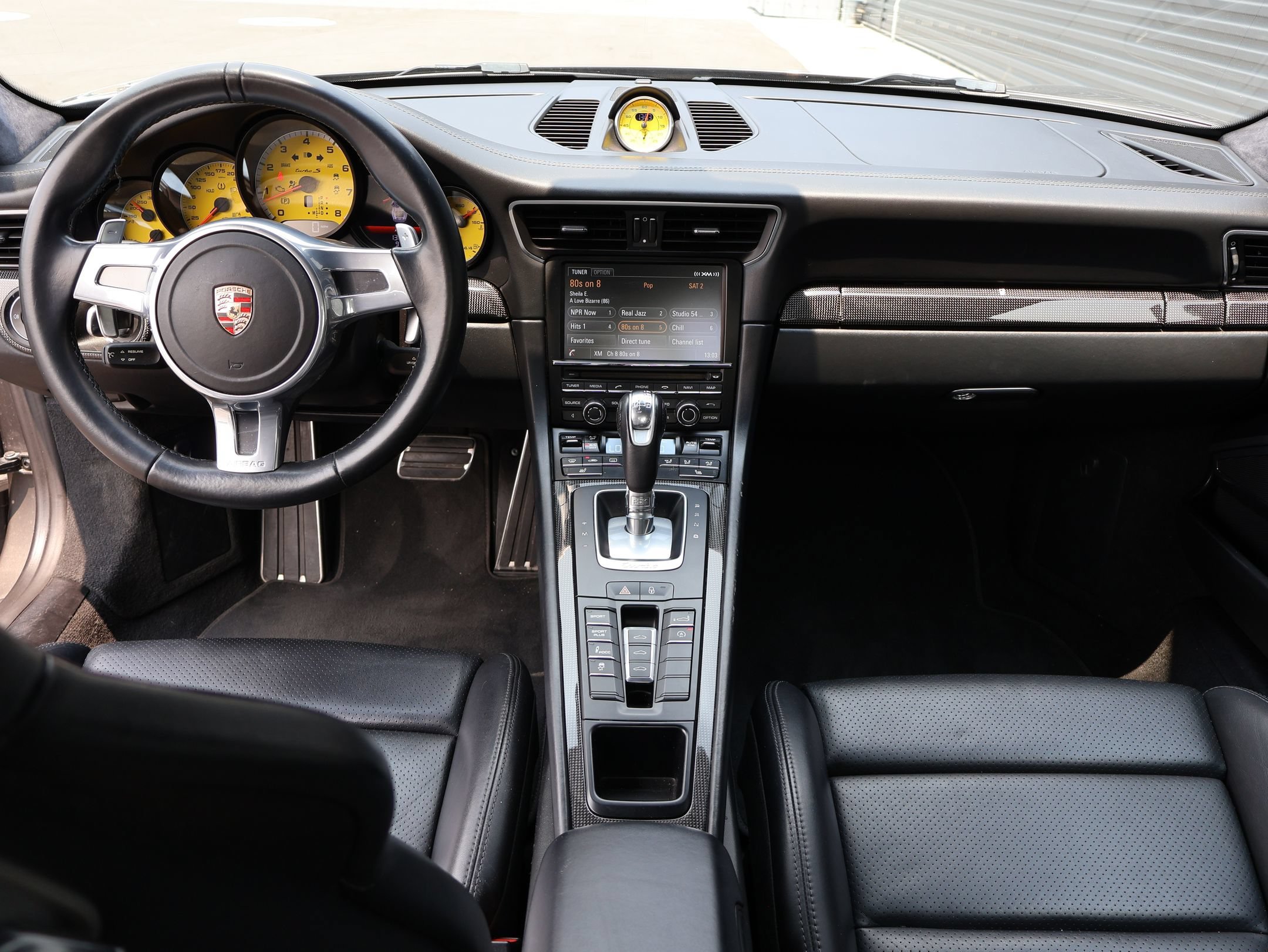 Used 2014 Agate Gray Metallic Porsche Turbo S image 30