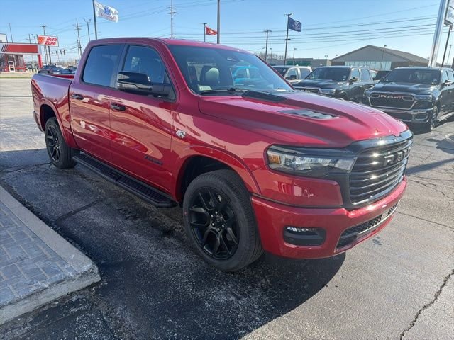 New 2026 Molten Red Pearl-Coat Exterior Paint RAM Laramie image 7
