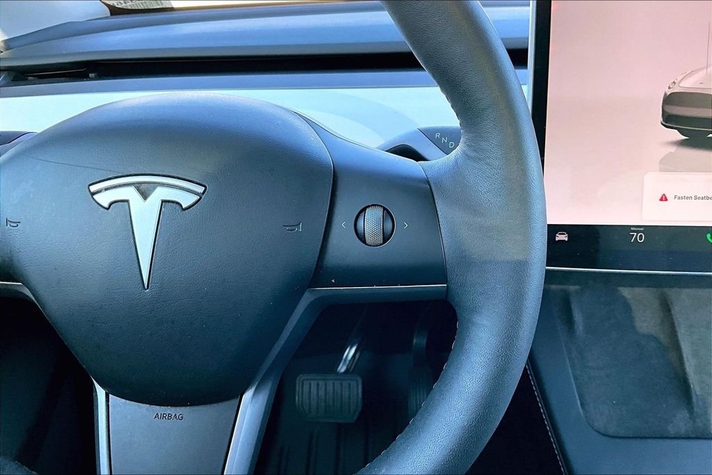Used 2024 Pearl White Multi-Coat Tesla Long Range image 12