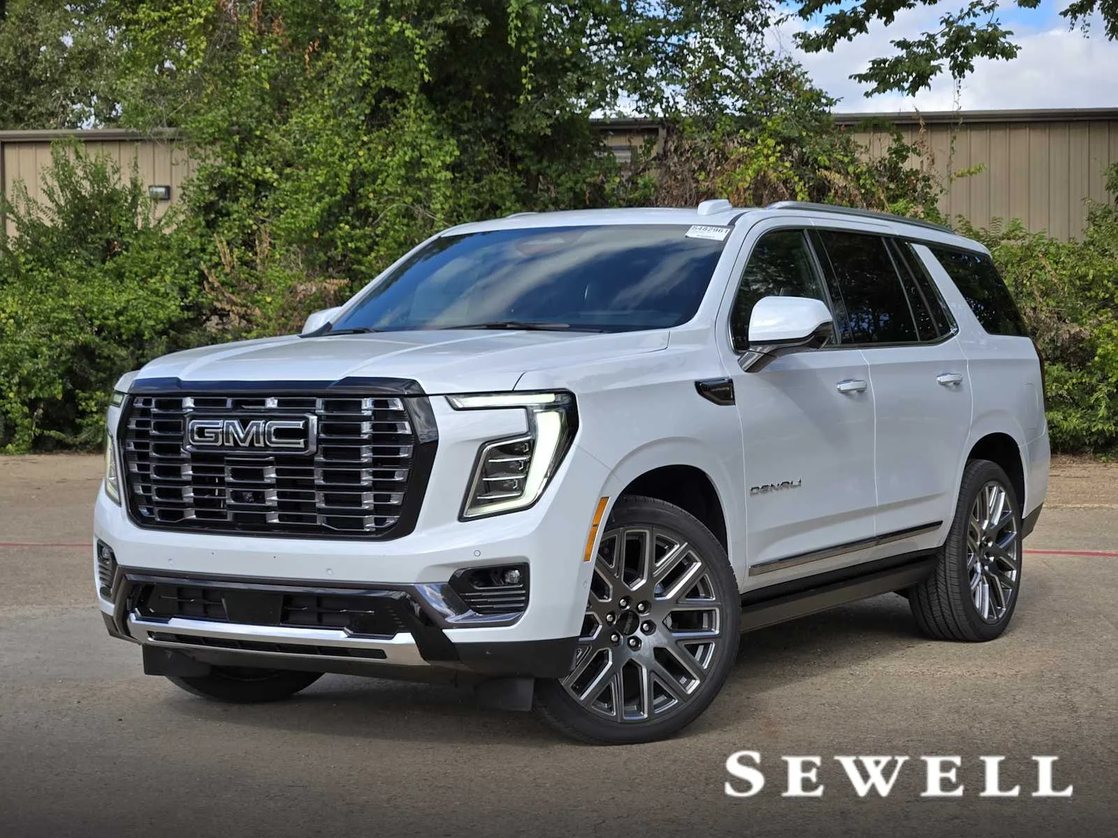 New 2027 Glacier White Tricoat GMC Denali Ultimate image 1