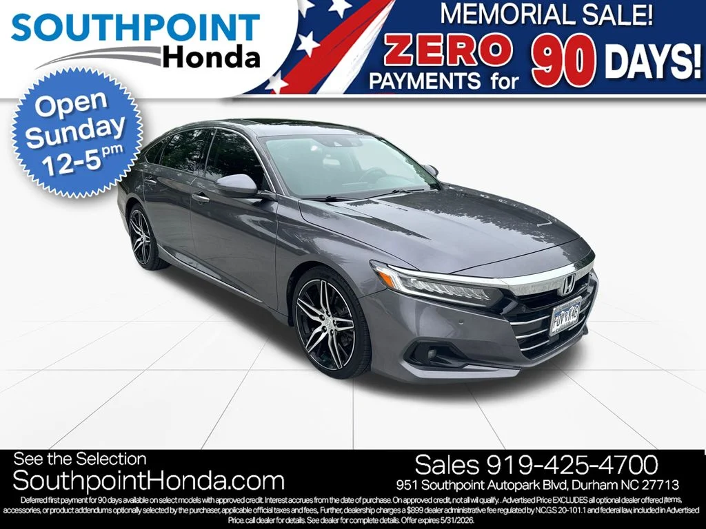 2021 Honda Accord 2.0T Touring Auto's photo