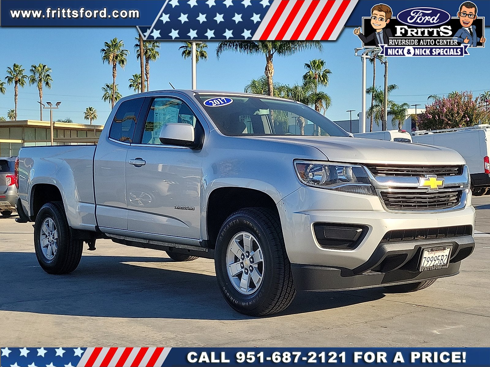 Certified Used 2017 Silver Ice Metallic Chevrolet WT image 20