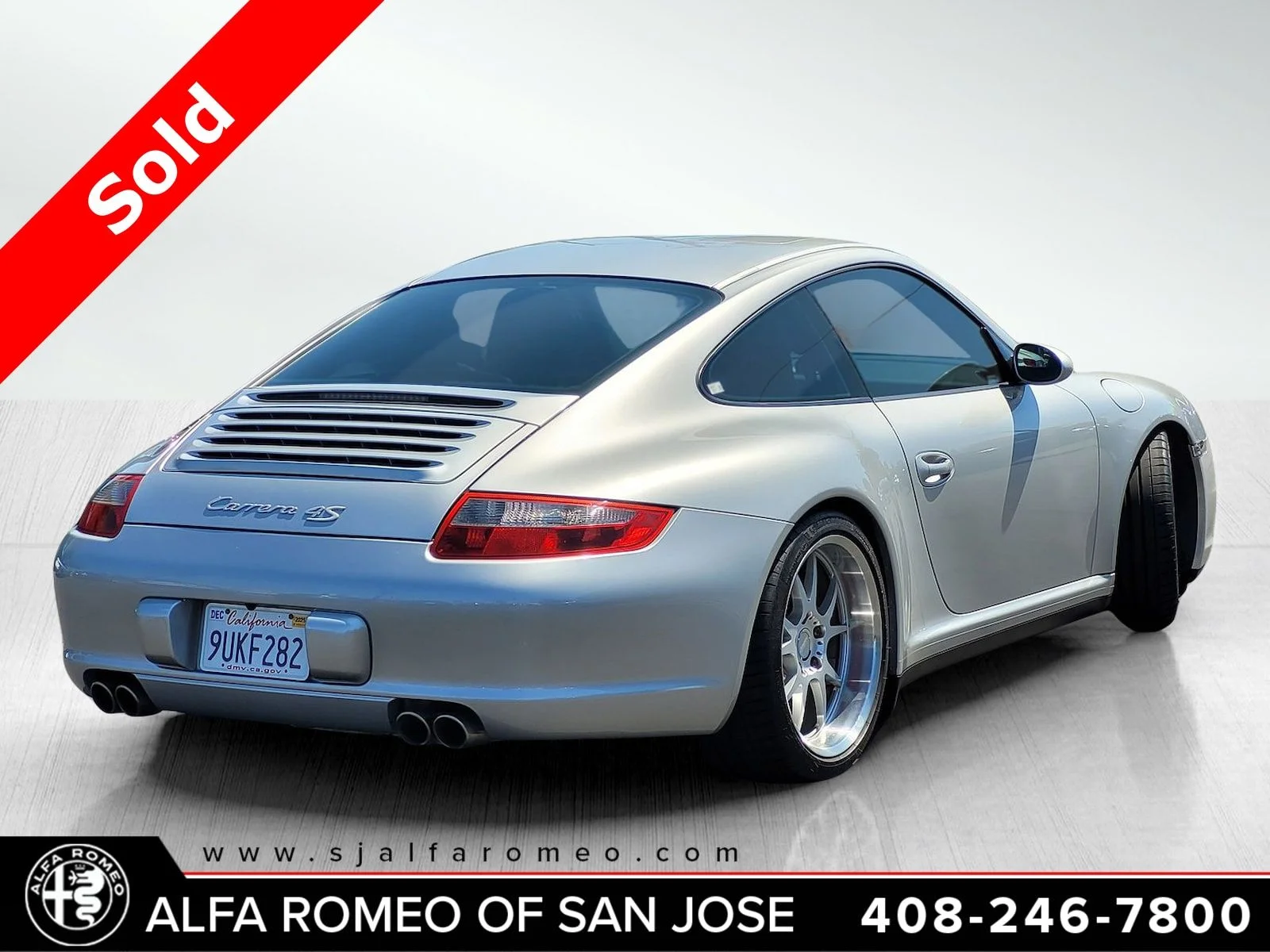 Used 2007 Silver Porsche Carrera 4S image 3