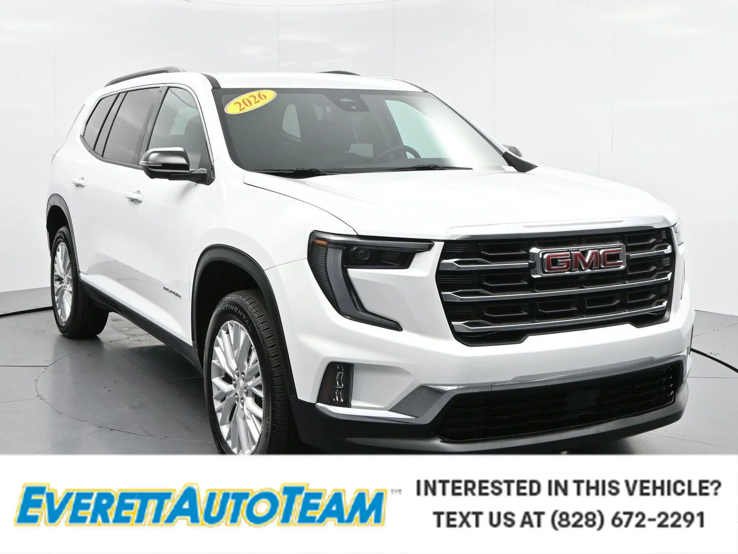 Used 2026 Summit White GMC Elevation image 1