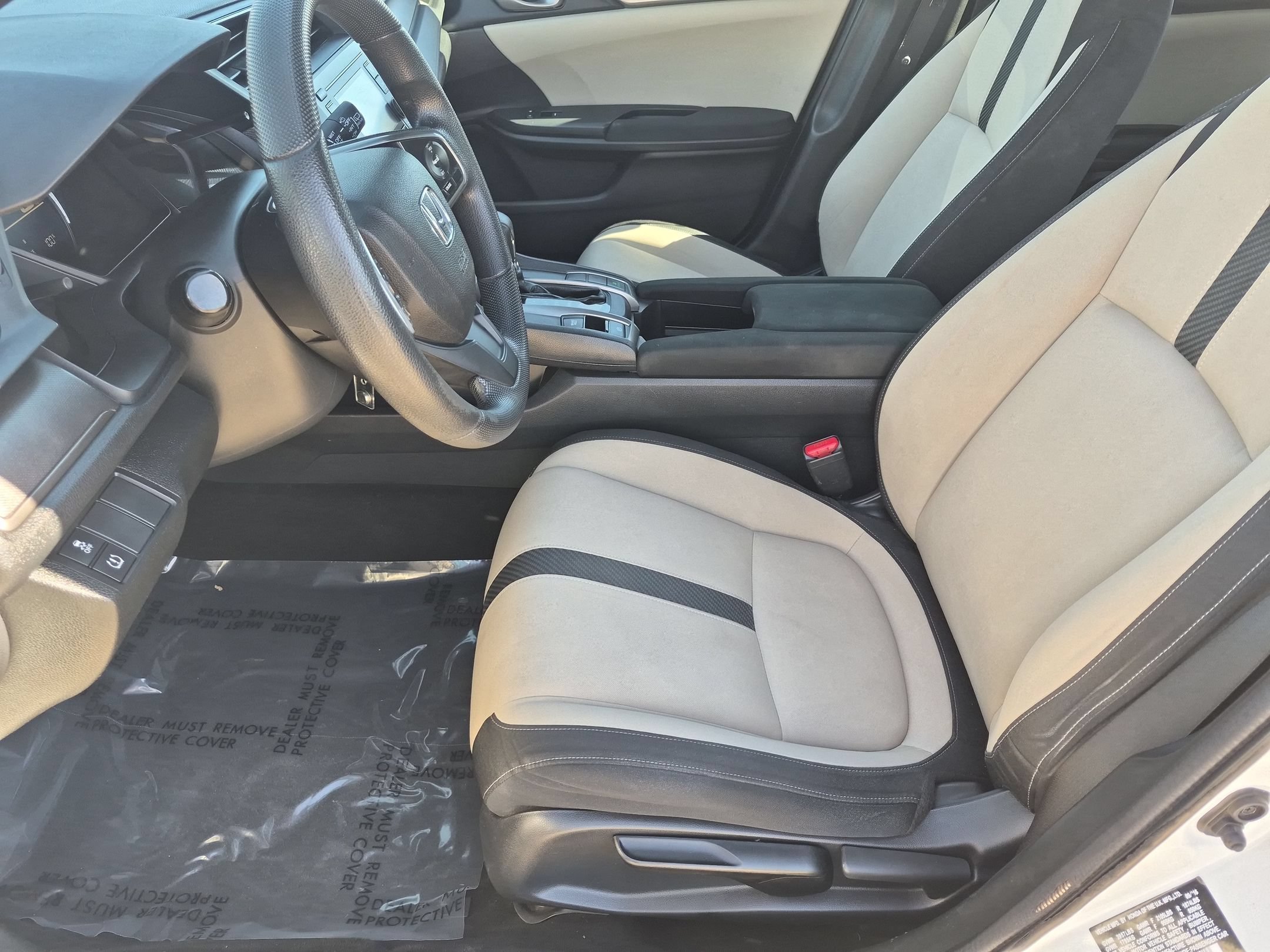 Used 2017 White Orchid Pearl Honda LX Hatchback image 11