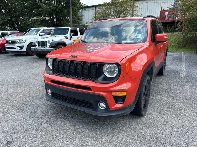 Used 2019 Orange Jeep Latitude image 7