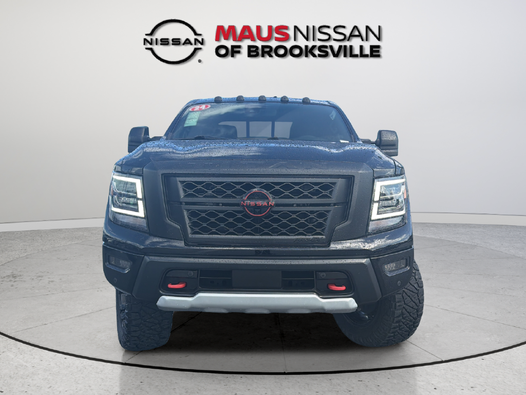 Used 2024 Super Black Nissan PRO-4X image 3