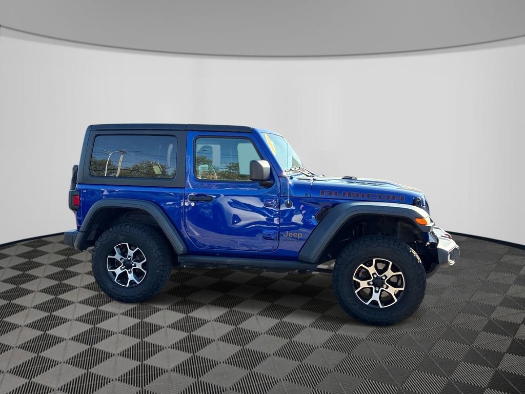 Used 2020 Blue Jeep Rubicon image 8