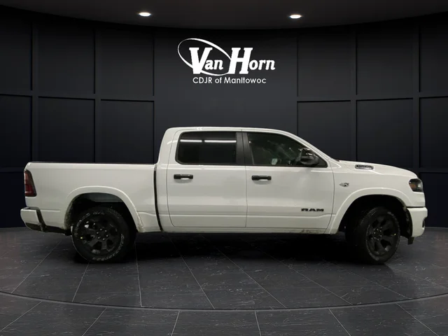 New 2026 Bright White Clear-Coat Exterior Paint RAM Big Horn/Lone Star image 2