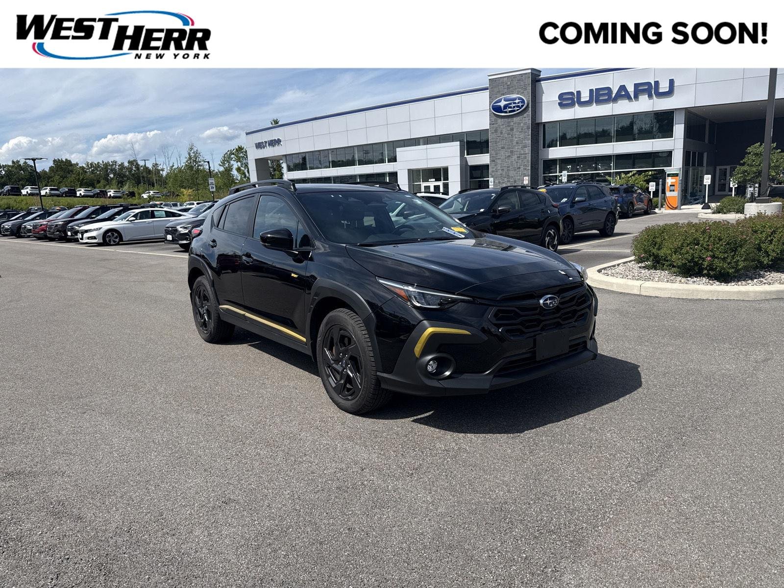 Used 2024 Crystal Black Silica Subaru Sport image 1