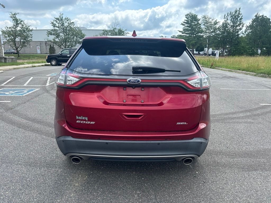 Used 2017 Red Ford SEL image 6