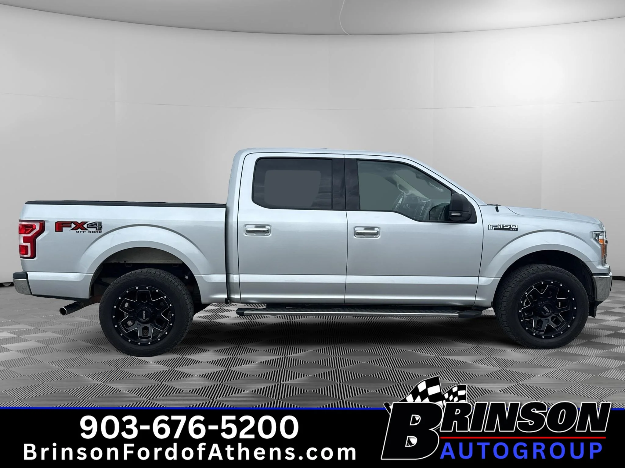 Used 2018 Ingot Silver Metallic Ford XLT image 4